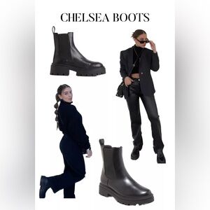 Madden Girl Black Ankle Boots NWOT Size 9